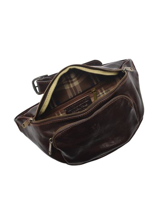 Isabella Rhea  Maroon Leather Bag - Image 4