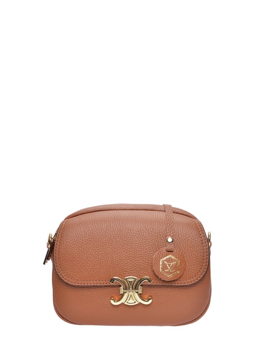 Luisa Vannini Brown Leather Bag - Image 1