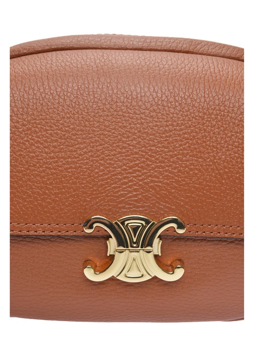 Luisa Vannini Brown Leather Bag - Image 3