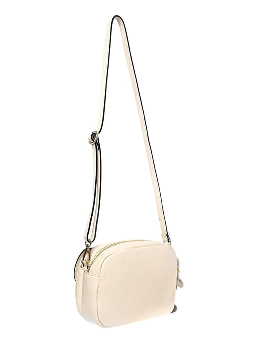 Roberta M Beige Rundleer Tas - Image 2
