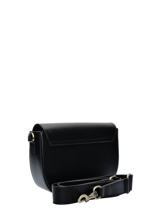 Isabella Rhea Zwart Rundleer Tas - Image 2