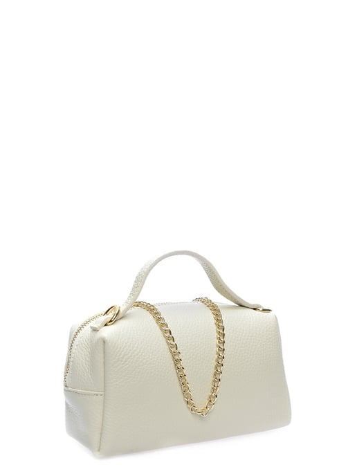 Isabella Rhea Beige Rundleer Tas - Image 2