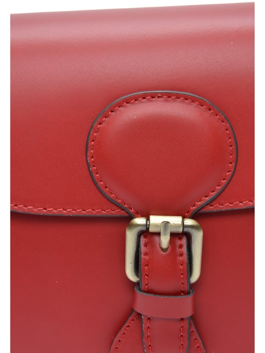 Isabella Rhea Red Leather Bag - Image 3