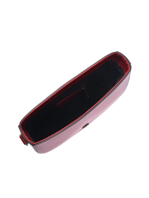Isabella Rhea Red Leather Bag - Image 4