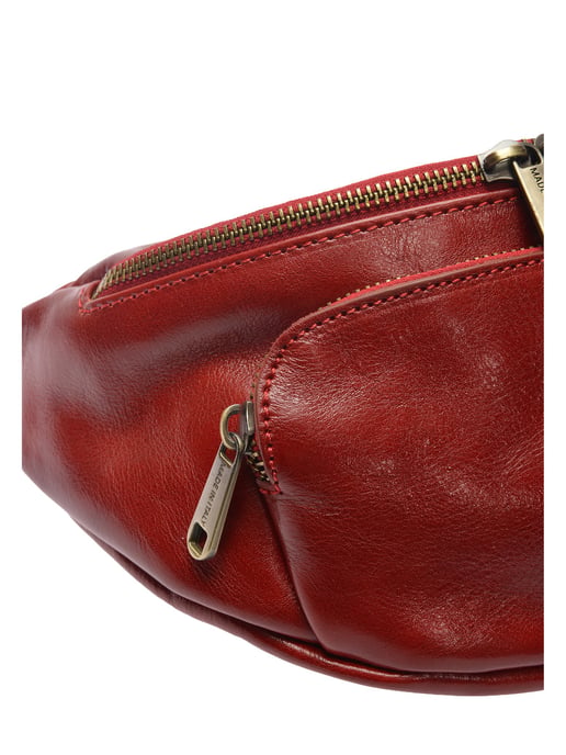 Isabella Rhea Rood Rundleer Tas - Image 3