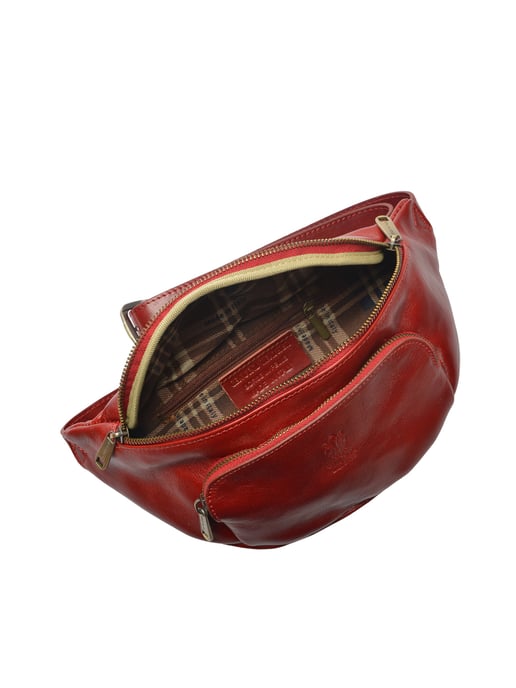 Isabella Rhea Rood Rundleer Tas - Image 4