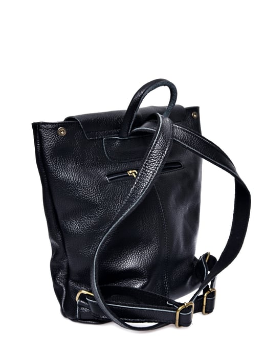 Roberta M Black Leather Bag - Image 2