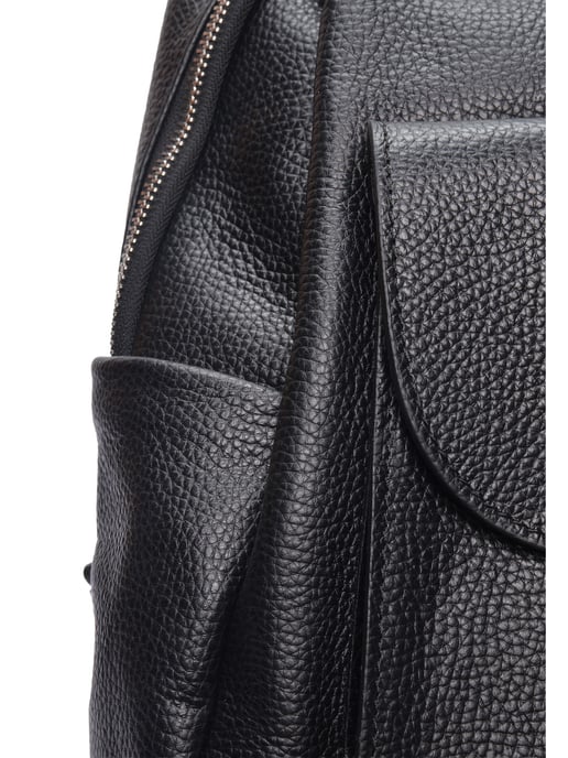 Anna Luchini Black Leather Bag - Image 3