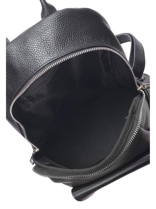 Anna Luchini Black Leather Bag - Image 4