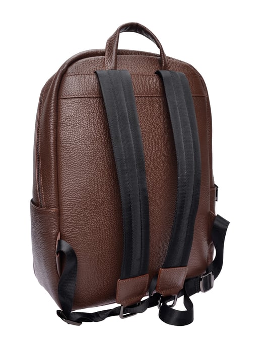 Luisa Vannini Bordeauxrood Rundleer Tas - Image 2