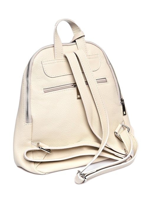 Anna Luchini Beige Leather Bag - Image 2