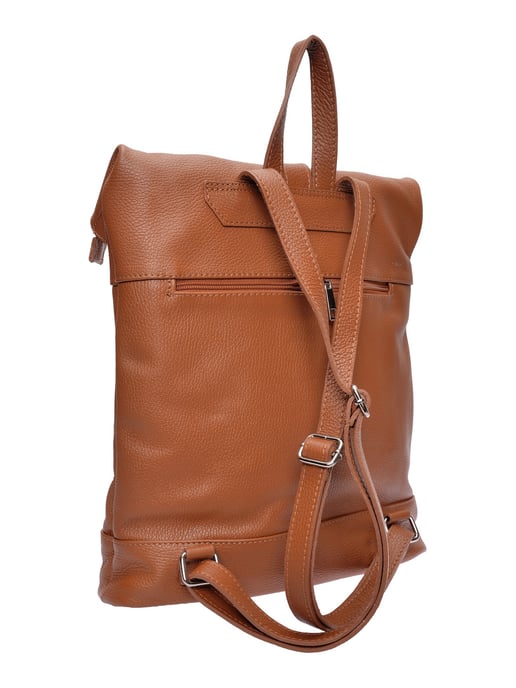 Isabella Rhea Brown Rundleer Tas - Image 2