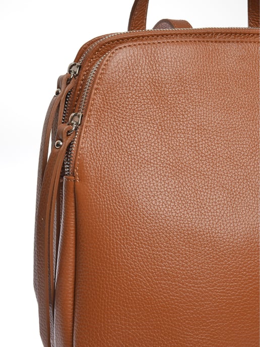 Isabella Rhea Brown Rundleer Tas - Image 3