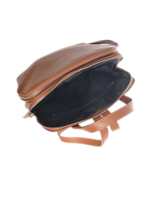 Isabella Rhea Brown Rundleer Tas - Image 4
