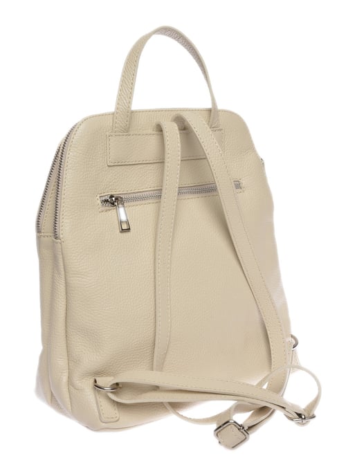 Isabella Rhea Beige Rundleer Tas - Image 2