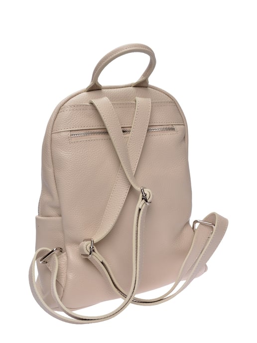Anna Luchini Beige Rundleer Tas - Image 2