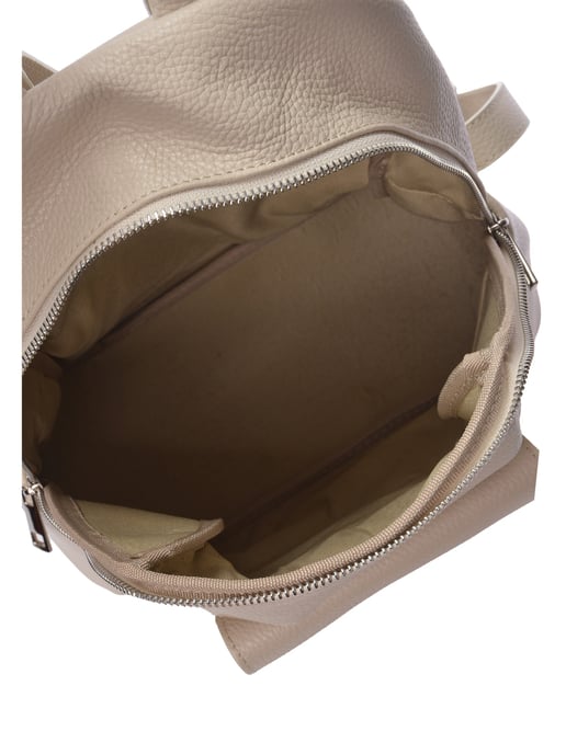 Anna Luchini Beige Rundleer Tas - Image 4