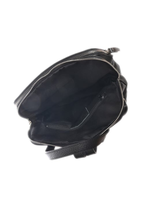 Isabella Rhea Zwart Rundleer Tas - Image 4