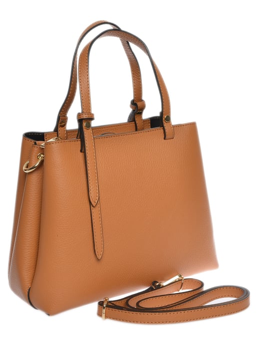 Isabella Rhea Brown Rundleer Tas - Image 2