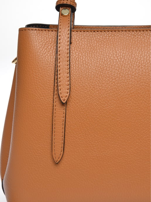 Isabella Rhea Brown Rundleer Tas - Image 3