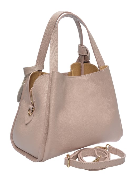 Anna Luchini Rose Rundleer Tas - Image 2