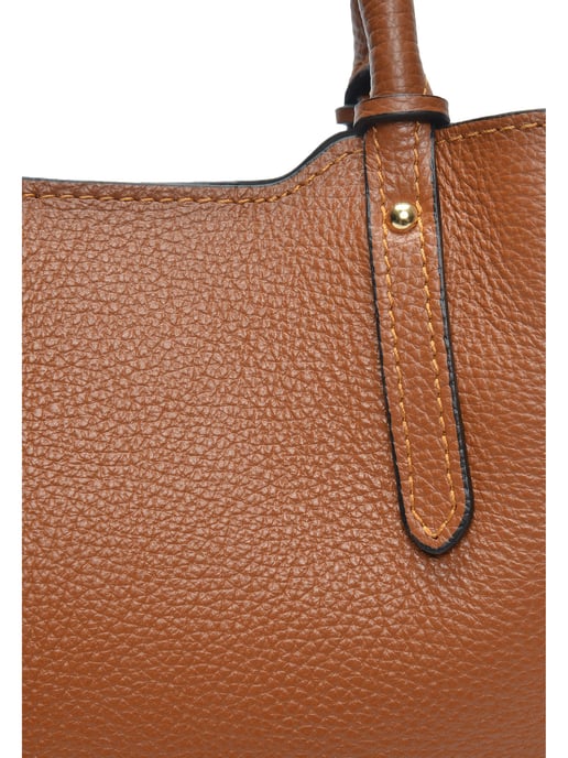 Anna Luchini Brown Leather Bag - Image 3