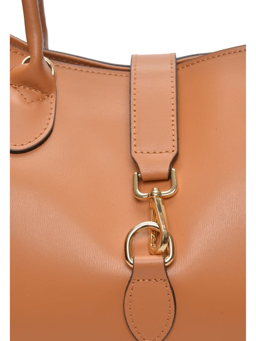 Isabella Rhea Brown Rundleer Tas - Image 3