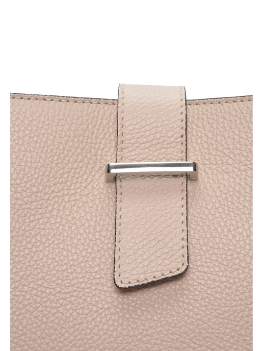 Isabella Rhea Beige Leather Bag - Image 3
