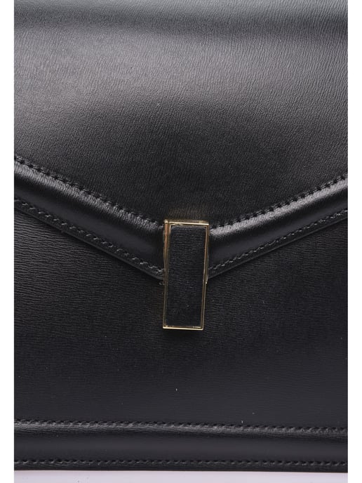 Luisa Vannini Zwart Rundleer Tas - Image 3