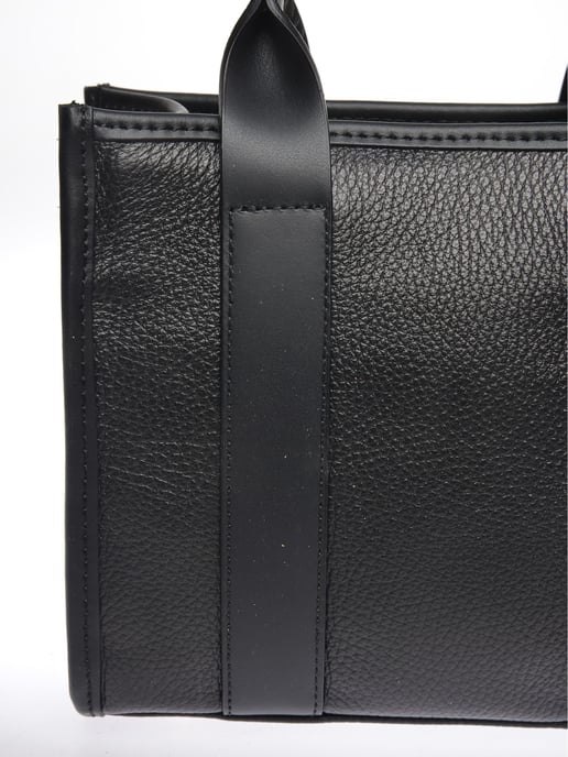 Isabella Rhea Zwart Rundleer Tas - Image 3
