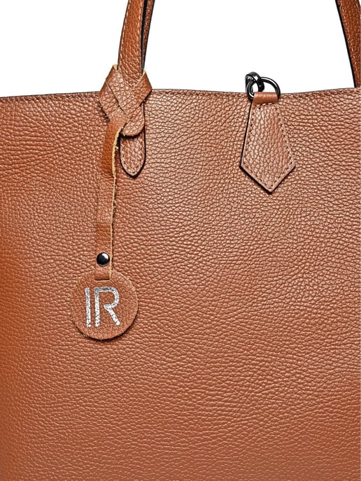 Isabella Rhea Brown Rundleer Tas - Image 3