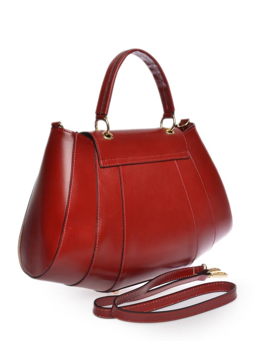 Isabella Rhea Rood Rundleer Tas - Image 2