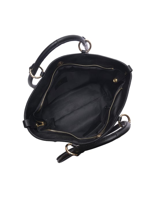Roberta M Zwart Rundleer Tas - Image 4