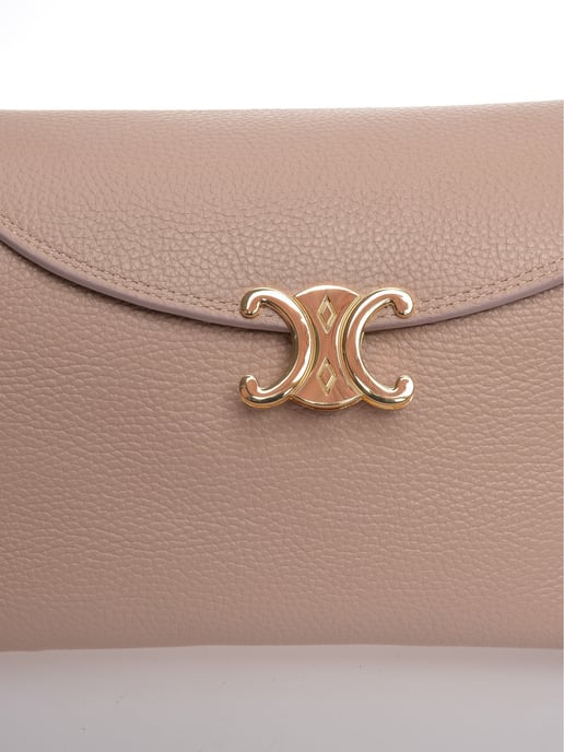 Anna Luchini Rose Rundleer Tas - Image 3