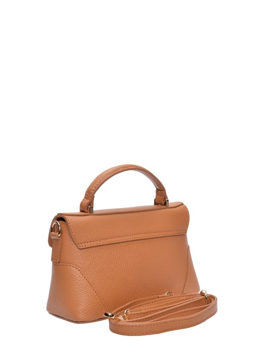 Luisa Vannini Brown Rundleer Tas - Image 2
