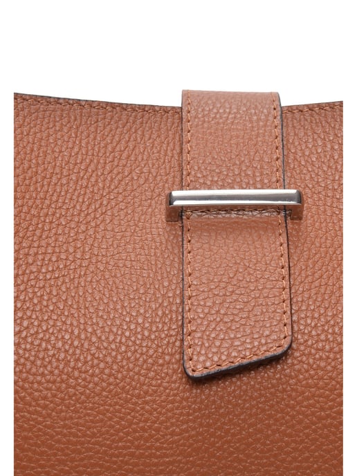 Isabella Rhea Brown Rundleer Tas - Image 3