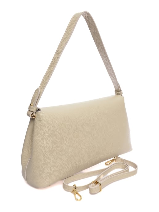 Anna Luchini Beige Rundleer Tas - Image 2