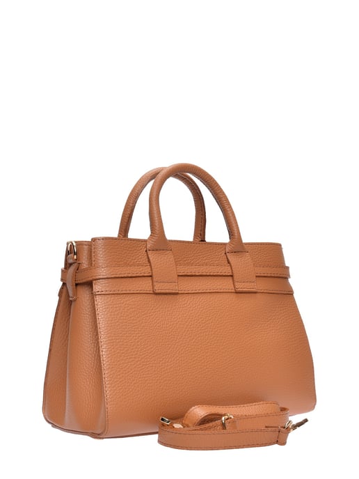 Isabella Rhea Brown Rundleer Tas - Image 2
