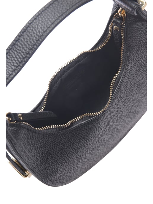 Isabella Rhea Zwart Rundleer Tas - Image 4