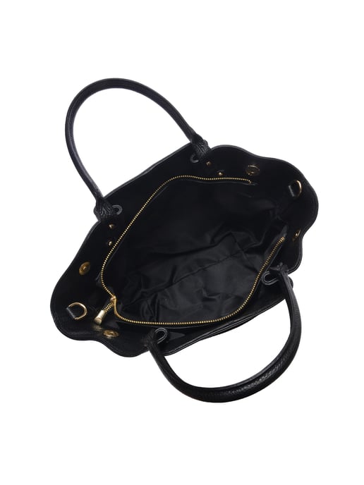 Roberta M Zwart Rundleer Tas - Image 4