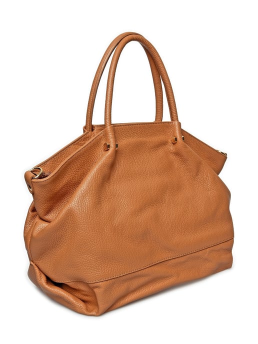 Isabella Rhea Brown Rundleer Tas - Image 2