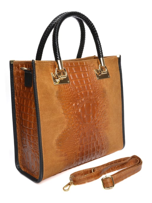 Roberta M Brown Leather Bag - Image 2