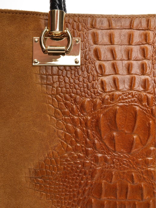 Roberta M Brown Leather Bag - Image 3