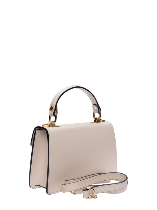 Roberta M Beige Leather Bag - Image 2