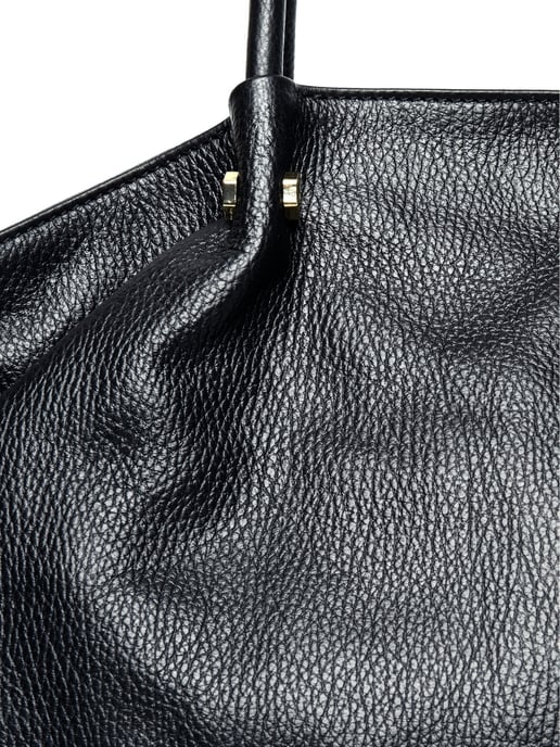 Isabella Rhea Zwart Rundleer Tas - Image 3