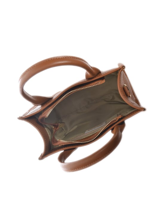 Isabella Rhea Brown Rundleer Tas - Image 4
