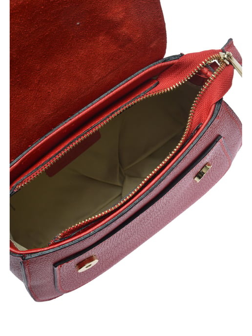 Isabella Rhea Rood Rundleer Tas - Image 4