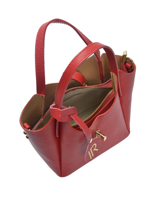 Isabella Rhea Rood Rundleer Tas - Image 4