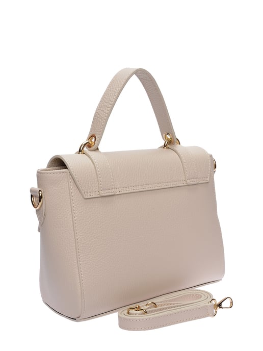 Anna Luchini Beige Rundleer Tas - Image 2