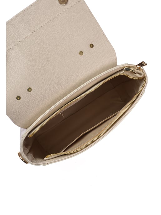 Anna Luchini Beige Rundleer Tas - Image 4